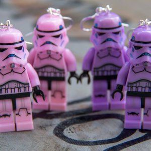 Novelty Earrings - Horror,  Star Wars, and many other Themes Bricks With Friends
